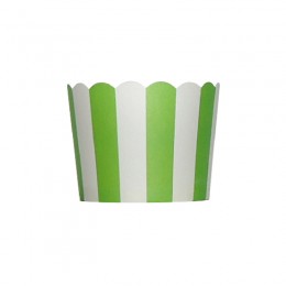 Forminhas para Cupcake de Papel Verde Limão Vertical