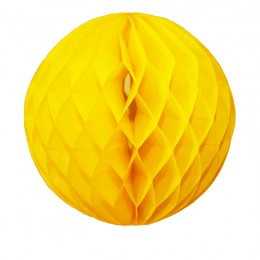 Globo de Papel Amarelo 30cm