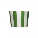 Forminhas para Cupcake de Papel Verde Escuro Vertical