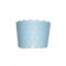 Forminhas para Cupcake de Papel Azul Claro Mini Poá 20 uni