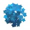 Confete Estrela Laminado Azul com 15gr