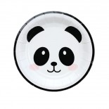 Prato de Papel Panda 19cm